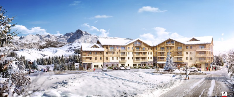 résidence de tourisme station ski les 3 vallées 